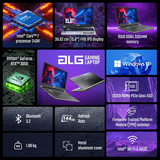 Acer ALG Gaming Laptop | Intel Core 7 | 16 GB | 512 GB | Windows 11 Home | Titanium Gray | UN.34LSI.014