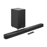 JBL Bar 2.1 Essential Soundbar with Wireless Subwoofer | 440W | Dolby Digital | 2.1 Channel | Black | JBLBAR21ESSBLKIN