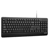 Lenovo 110 USB-A Wired Multimedia Keyboard | Black