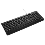Lenovo 110 USB-A Wired Multimedia Keyboard | Black