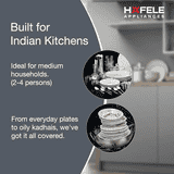 Hafele Aqua Noir Dishwasher | 13 Place Settings | Free-Standing
