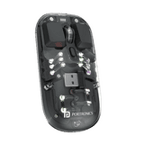 Portronics Toad 5 Rechargeable Bluetooth Mouse | 2.4 GHz Wireless | Black | POR 2488