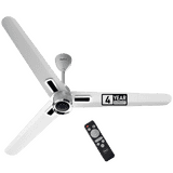 Impex BLDC Ceiling Fan | 1200 mm | Atom Glow | Matte White