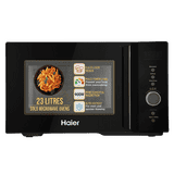 Haier Solo Microwave Oven with Defrost Technology | 23L | Black | HIL2301 MBEJ
