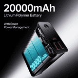 Boat Pro Energyshroom PB400 Compact Power Bank | 20000 mAh | 22.5W | Fast Charging | Emerald Green