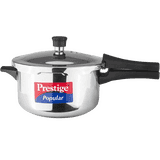 Prestige Stainless Steel Pressure Cooker | 3.5 L | Silver | 20658