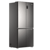 Haier Frost Free French Door Convertible Refrigerator | 520 L | 3 Star | Inox Steel | HRB-600IS