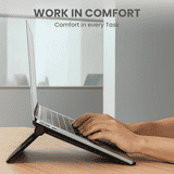 Salpido Pad and laptop folding stand | Black | SL 115