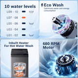 Bosch Fully Automatic Top Loading Washing Machine | 5 Star | 8 Kg | Black | WOE80EV0IN