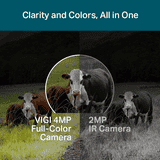 TP-Link 4G 4MP HD Outdoor Full Color Camera | White | VIGI C540