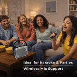 iGear Classic Portable Bluetooth Speaker with Wireless Mic | 50 W | Green