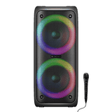 Zebronics Zeb Barrel 200 Bluetooth Portable Speaker with Wireless Mic | 40 W | Black