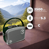 iGear Classic Portable Bluetooth Speaker with Wireless Mic | 50 W | Green