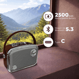 iGear Classic Portable Bluetooth Speaker With Wireless Mic | 50 W | Brown