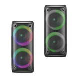 Zebronics Zeb Barrel 200 Bluetooth Portable Speaker with Wireless Mic | 40 W | Black