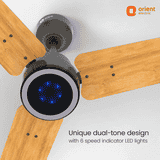 Orient Ecotech Prime CX BLDC Ceiling Fan | 1200MM | Oak Wood