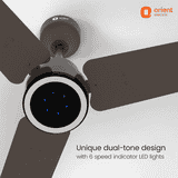 Orient Ecotech Prime CX BLDC Ceiling Fan | 1200MM | Metallic Bronze Copper