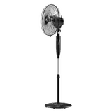 Havells Trendy Metallic Pedestal Fan | 400 mm | Black
