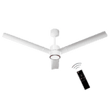 Luker Size Zero Crown Glow BLDC Ceiling Fan | 1200mm | White Copper