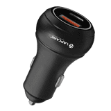 LAPCARE CARGE 145 Car Charger | 145W | Super Fast Charging | PD Type-C | Multicolour