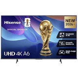 Hisense A6 Series 4K Ultra HD Smart LED TV | 108 cm (43 Inch) | Black | 43A6S