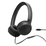 JBL Tune 530C Wired On Ear Headphone | Black | JBLT530CBLK
