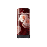 Samsung Direct Cool Single Door Refrigerator | 189 L | 5 Star | Begonia Red | RR21H2H25BR/HL