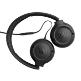 JBL Tune 530C Wired On Ear Headphone | Black | JBLT530CBLK