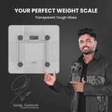 Salpido Weighpro Digital Weighing Machine | Transparent Tempered Glass | WP-01