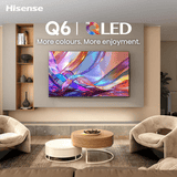 Hisense 4K Ultra HD Smart QLED TV | 139 cm (55 Inch) | 55Q6S
