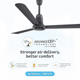 Atomberg Studio Nexus BLDC Ceiling Fan |1200 mm | Pebble Grey
