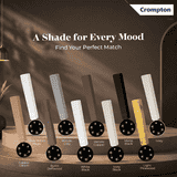 Crompton Energion Niteo Light 1200mm BLDC Ceiling Fan | Remote Control | 24 Watt | Light Pinewood