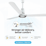 Atomberg Studio Nexus BLDC Ceiling Fan |1200 mm | Gloss White