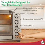 Wonderchef Oven Toaster Griller | 60 L | Silver