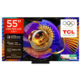 TCL SQD-Mini LED 4K Super Ultra HD Smart Google TV | 139.7 cm (55 inch) | Black | 2026 Model | 55C7L