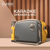 iGear Classic Portable Bluetooth Speaker With Wireless Mic | 50 W | Yellow