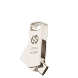 HP 886C 64GB OTG Flash Drive 3.2 | Durable Metal Material | Multicolour