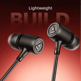 boAt BassHeads 85 Wired Earphone | Bold Black