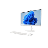 HP OmniStudio All-in-One Desktop | Intel Core 3 | 8GB | 512GB | Windows 11 Home | Cotton White | 24-CU0561IN