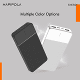 Hapi Pola Energy 10000mAh Power Bank | 12W | Multicolour
