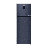 Haier Double Door Refrigerator | 2 Star | 358 L | Graphite Black | HRF-4082BLGKA-P