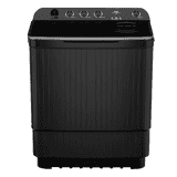 Haier Noida Semi Automatic Washing Machine | 14 Kg | Black | HTW140-196BK