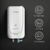 Solarium Neo Instant Crompton Water Heater | 5 L | White