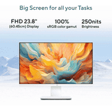ASUS AIO V400 DESKTOP | Intel Core 3 100U | 8GB | 512GB | Windows 11 Home | White | V440VAB-KWC3001WS