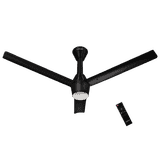 Luker Radial Glow RMT Ceiling Fan | 1200 mm | Black