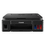Canon Inkjet Printer with 2 Additional Ink bottle | Black | G2012