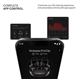 boAt  Airdopes ProClip TWS Earphone | Velvet Wine