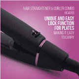 Havells Hair Straightener and Curler Combo | HC4055