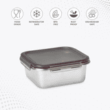 Milton Modulo Steel Square Container 450 | Silver