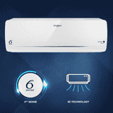 Whirlpool 3DCool Inverter Split Air Conditioner | 1Ton | 3 Star | White | 2026 Model | EXP S6M1PP0